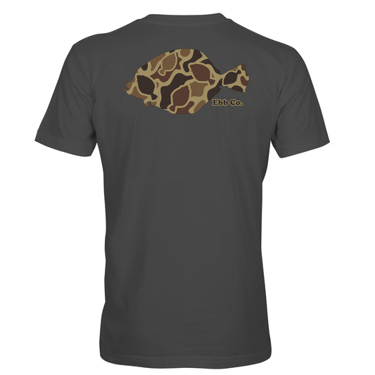 Camo Flounder Tee
