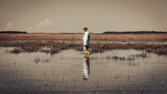 Locating a Good Spartina Flat for Flood Tide Redfish