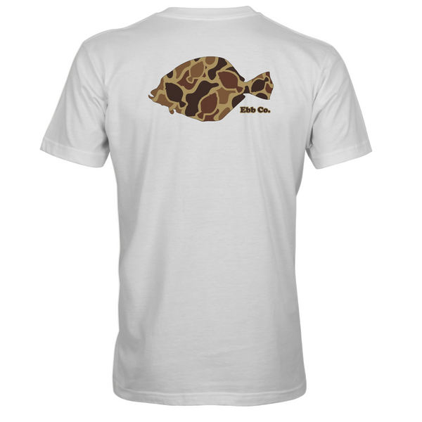 Camo Flounder Tee