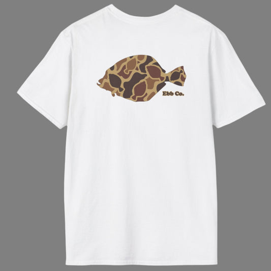 Camo Flounder Tee