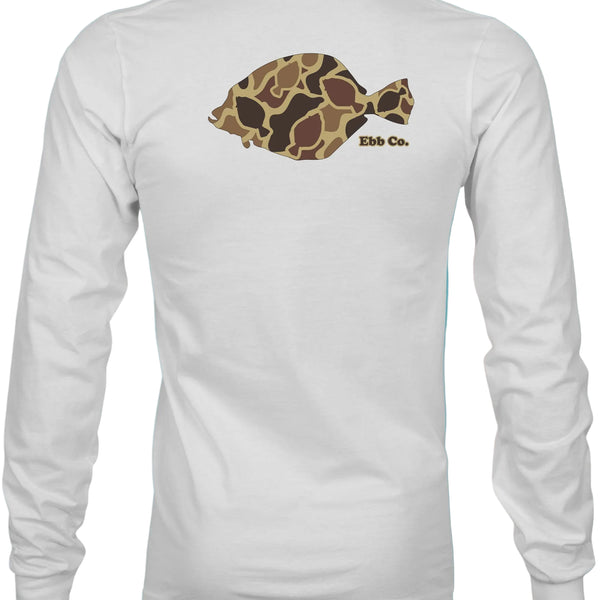 Camo Flounder Long-sleeve Tee