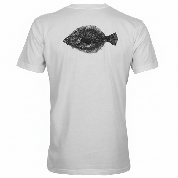 Gyotaku Flounder Tee