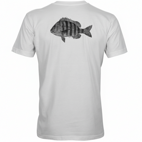 Gyotaku Sheepshead Tee